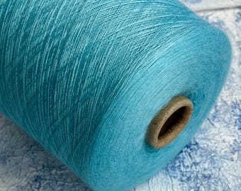 Cashmere/Silk 70/30% Loro Piana ROYAL 2/52 100g/2600 m - Italian Fine Yarn, yarn on cone, Hand Knitting,  Machine Knitting