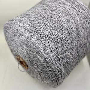 Cashgora yarn on cone, 100% cashgora 2/14, 100g / 700 m -  Italian yarn, Hand knitting, Machine knitting