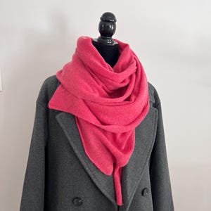 Cashmere scarf  100% Cashmere long wrap Warm long scarf Oversized knit scarf for winter Perfect birthday gift  Christmas gift