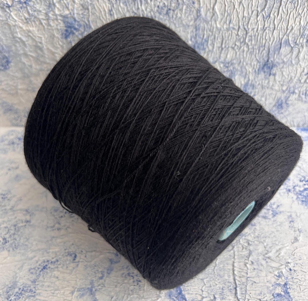 Merino Silk Yarn on Cone Italian Yarn Hand Knitting Machine