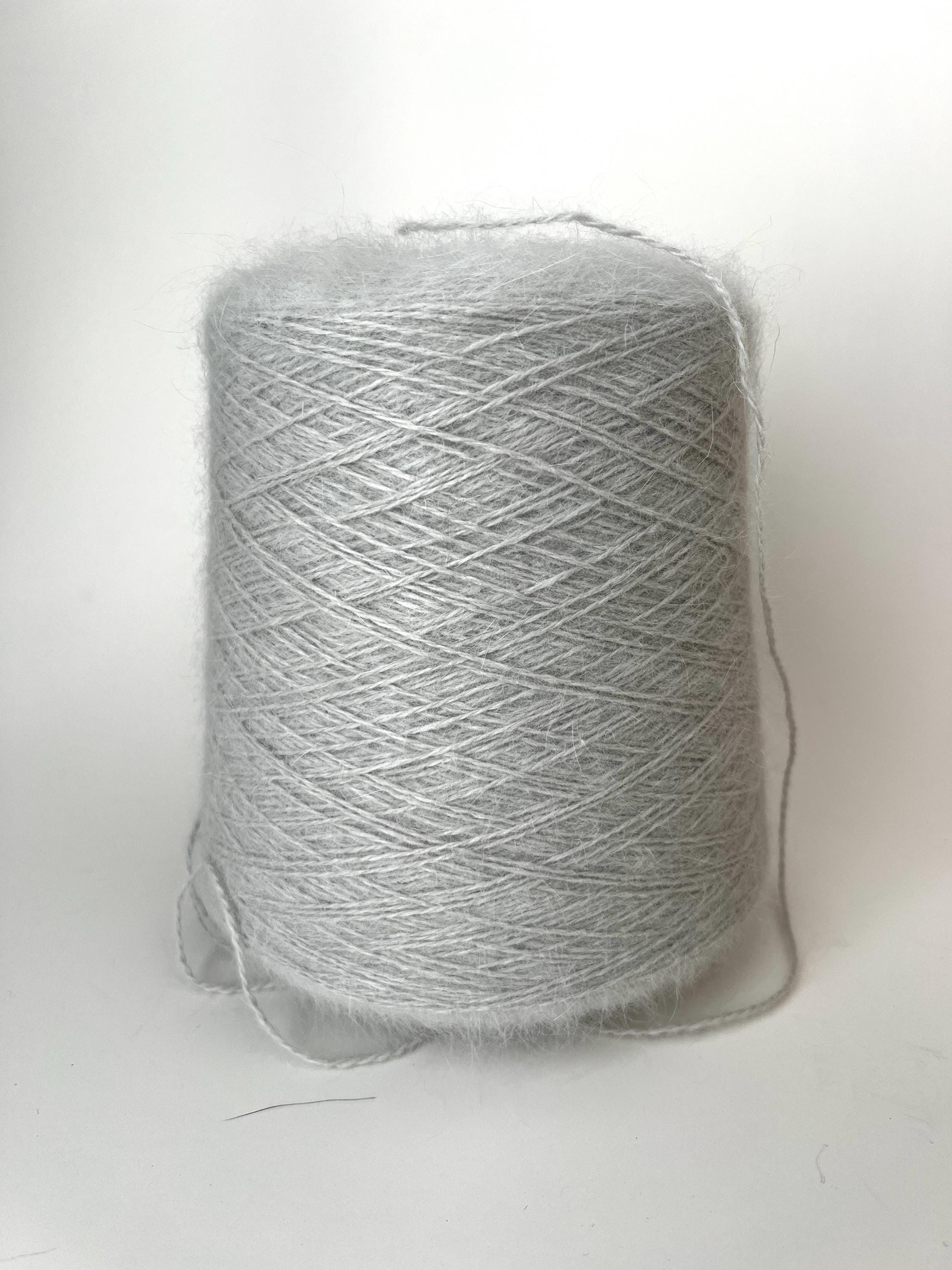 Angora Rabbit Fluffy Yarn on Cone 80/20% Angora/pa Hand Knitting ...