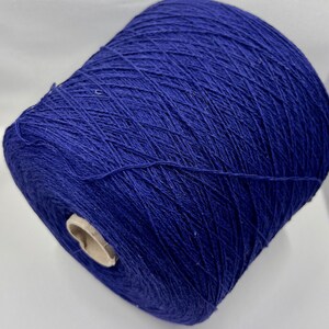 Cashmere Merino fine yarn on cone, 50/50% Cashmere/Merino- 100 g/750 m - Italian Fine Yarn, yarn on cone, Hand Knitting, Machine Knitting