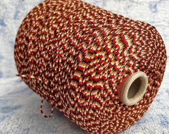 Cotton yarn on cone Machine Knitting Hand Knitting 100% Cotton Loro Piana art Malindi BCI 240m/100g (265yards/3.52oz)