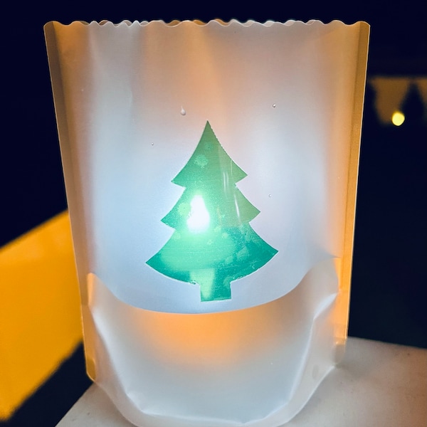 Christmas Luminaries Etsy