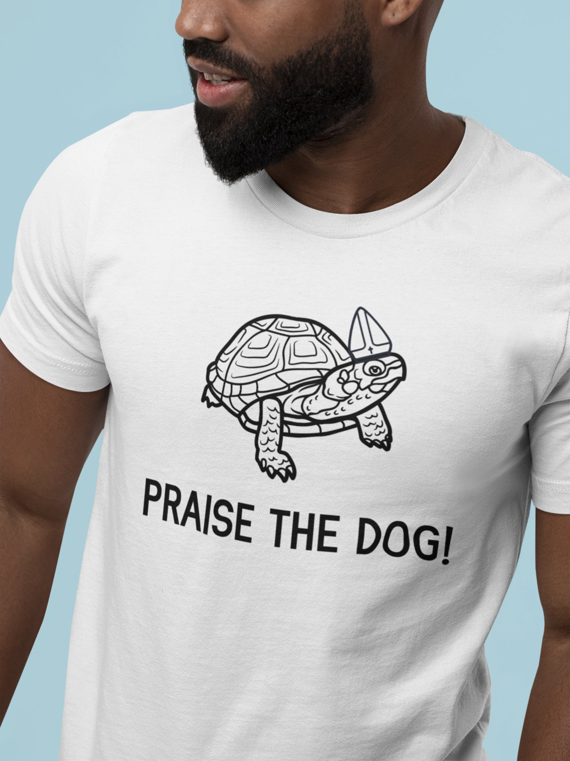 Discover Elden Ring 'Dog' Shirt | Elden Ring Turtle T-Shirt | Praise the 'Dog' Tee | Dark Souls Gift | Gamer Gift | Gamer Shirt