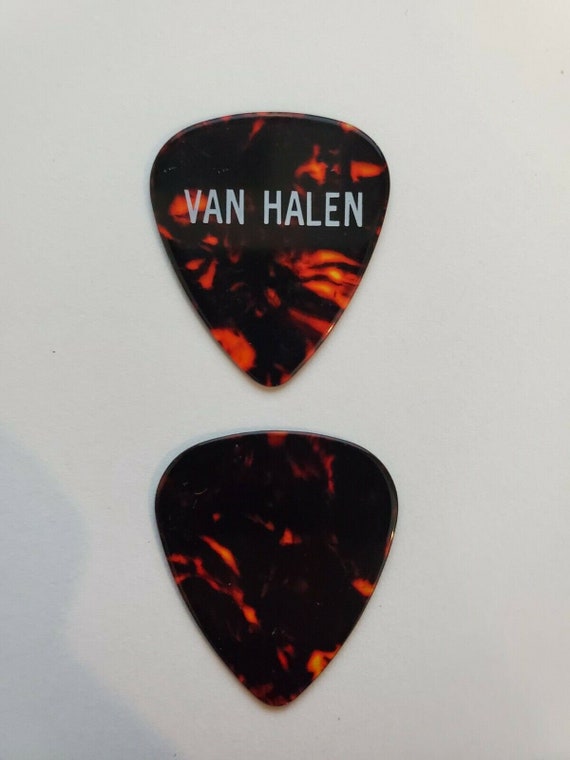 Van Halen ヴァン・ヘイレン ギターピック エディ・ヴァン・ヘイレン ギターピック 1978 ラージフォント 3個で