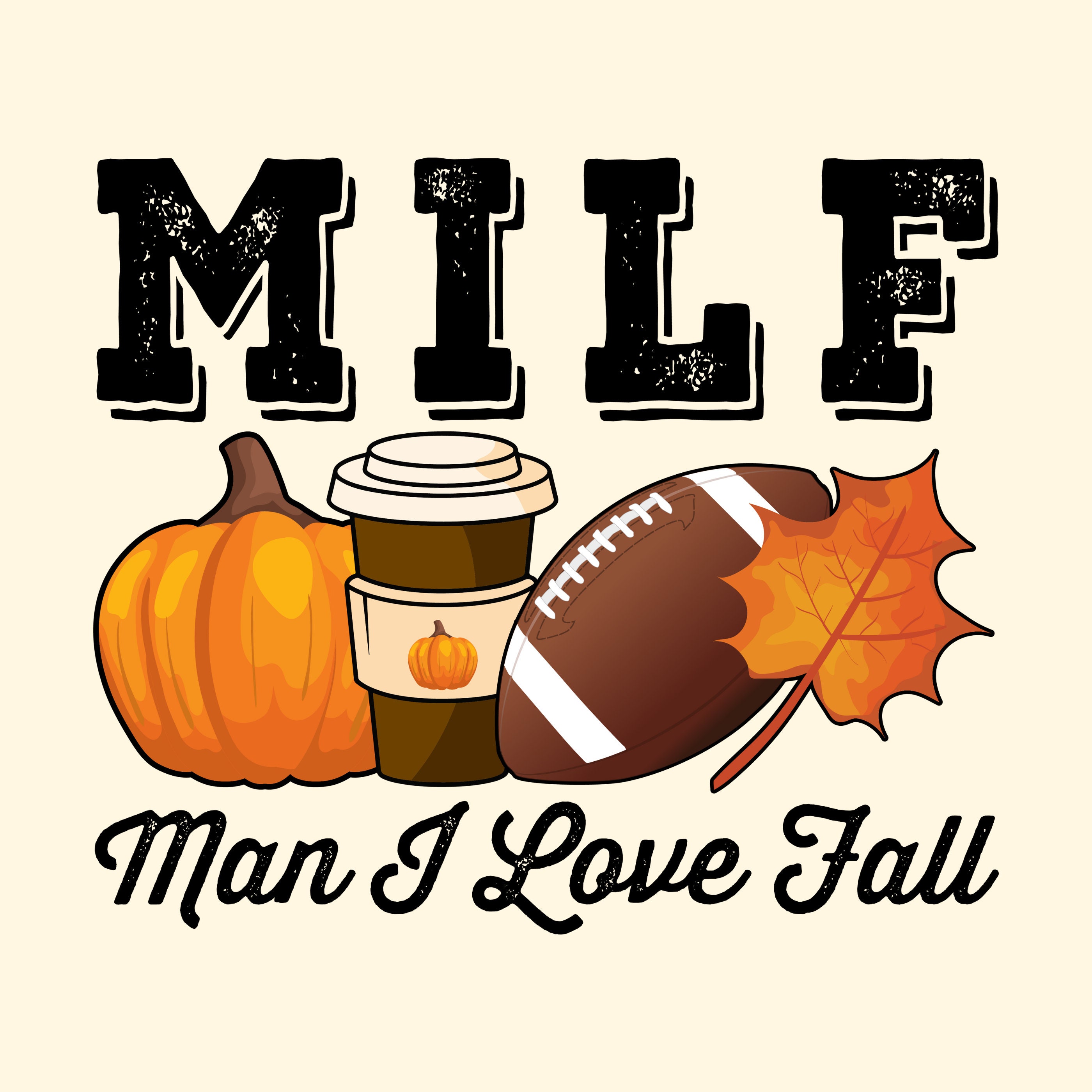 Man I Love Fall PNG Instant Downloadhalloween - Etsy