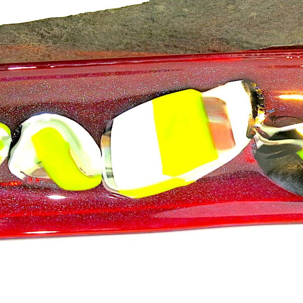 Fused Glass Sushi Plate Etsy