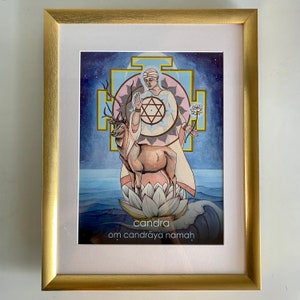 Nine Planets Artwork Series Mantra Oracle Cards Prints image 3