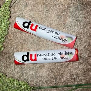 DU bist perfekt - 8 Sprüche zum Ausdrucken als Duplo-Banderole