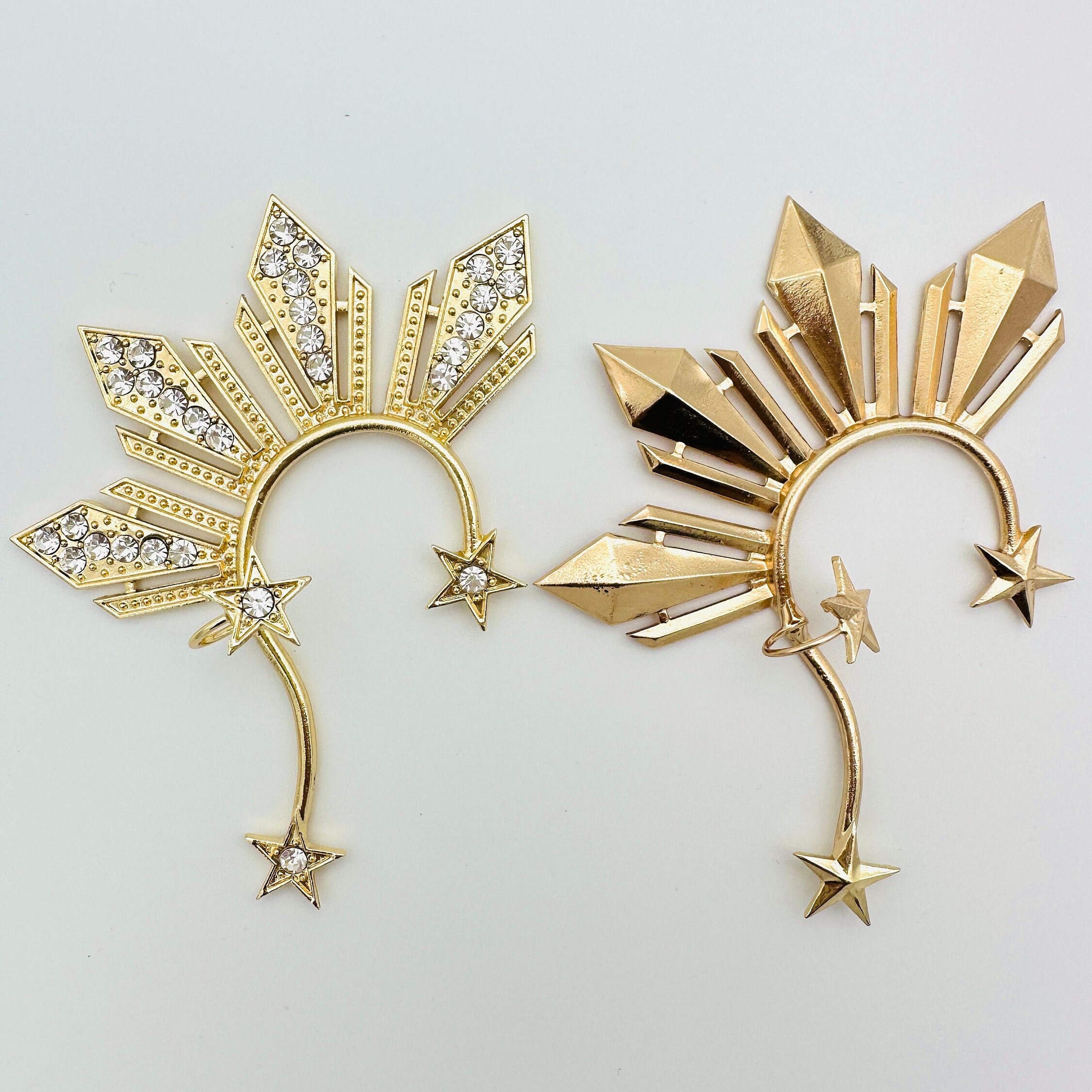 Two Gold Ear Cuff Miss Universe Philippines Catriona Gray Three
