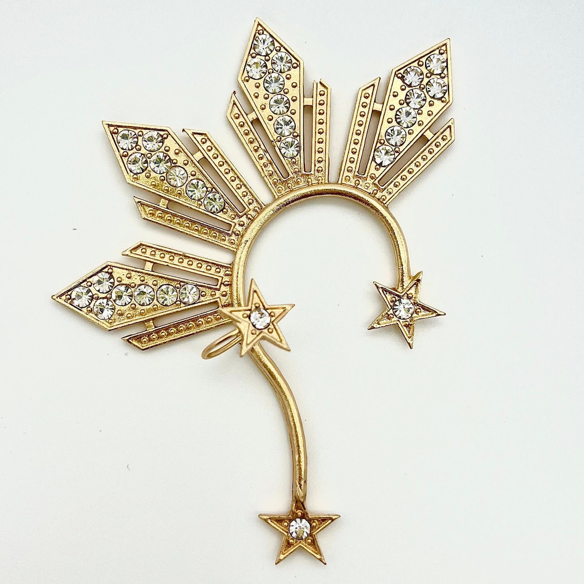 Two Gold Ear Cuff Miss Universe Philippines Catriona Gray Etsy