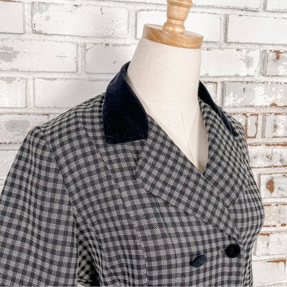 Vintage 90s Bedford Fair Lifestyles Plaid Gingham… - image 6