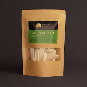 Chinesische Yamswurzel (Shan Yao) - 100g - Dao Di medizinische Qualität (geo-authentisch und frei)