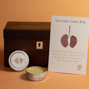 Sooth Chest Rub - kinderfreundliche traditionelle Kräuterformel mit biologischen Ölen und Dao Di-Kräuter