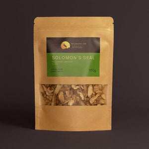 Solomon's Seal Rhizome (Yu Zhu) - 100g - Dao Di medicinal grade (geo-authentic and chemical free)