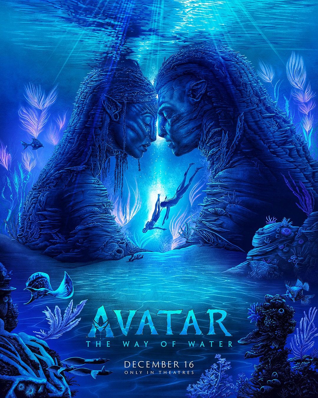 LATEST Avatar 2 the Way of Water Png Official CHARACTER Poster Etsy UK