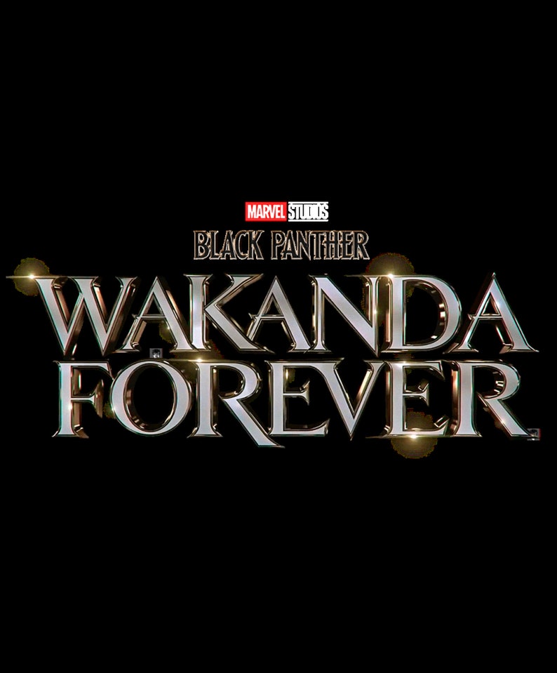 Wakanda Forever Png Logo and Poster Png Digital Poster and - Etsy