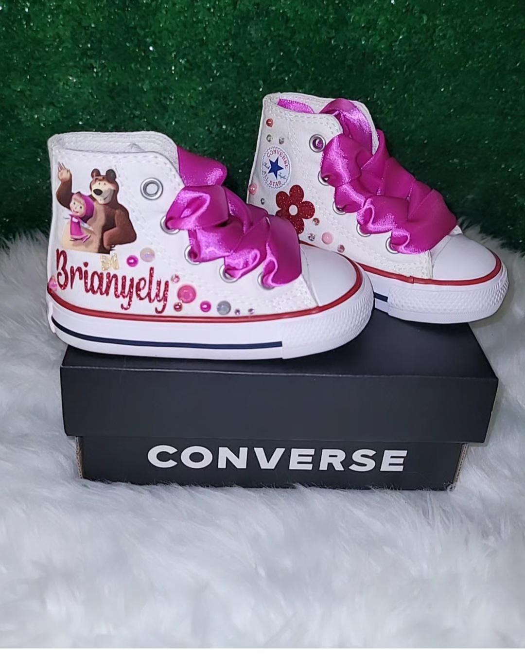 Custom Masha and the Bear Converse