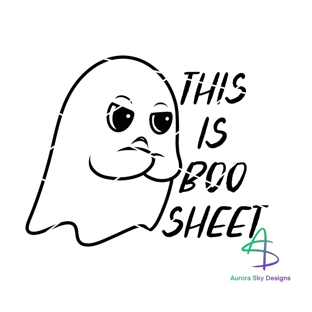 Boo Sheet Etsy