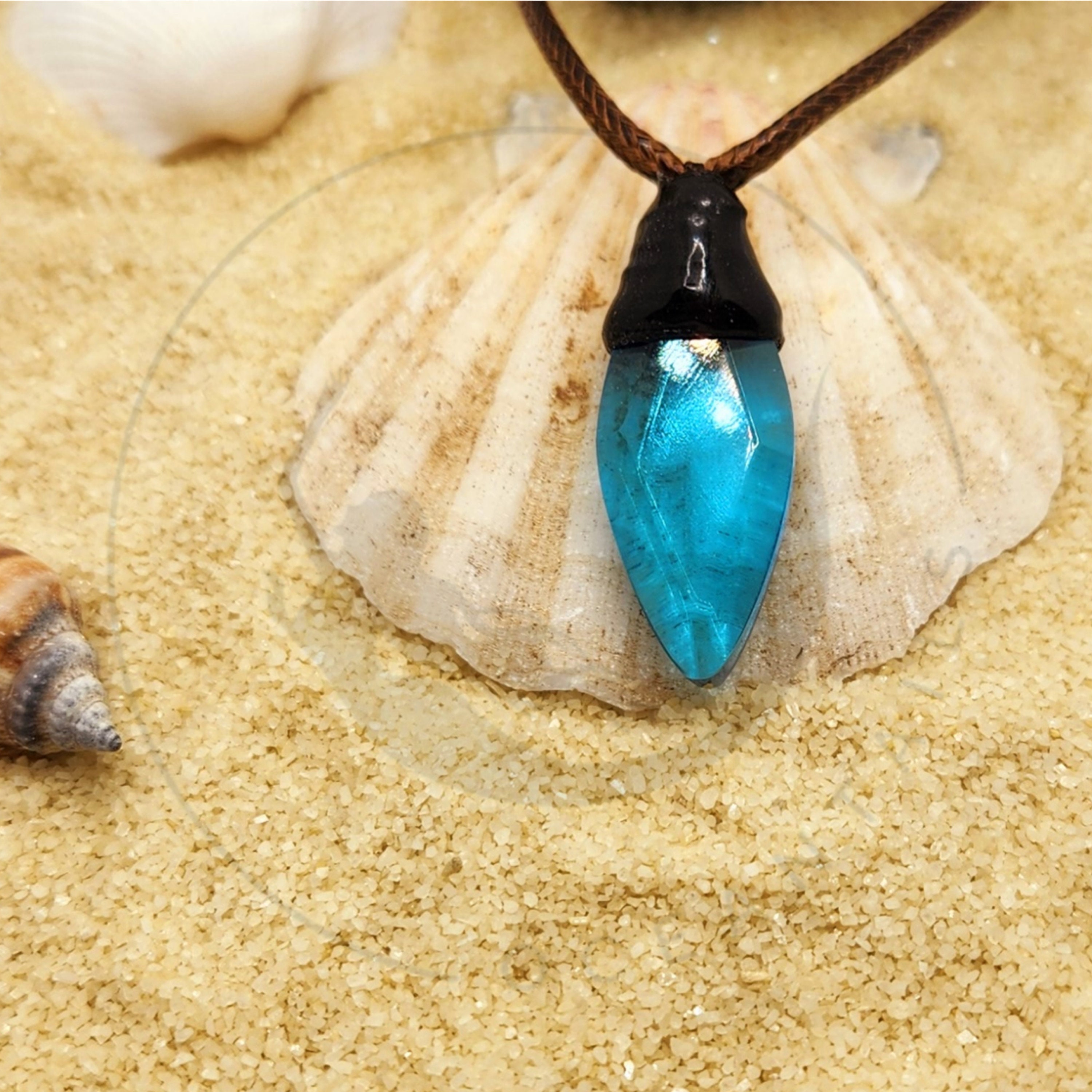 Real H2O Just Add Water Crystal Necklace Moonstone Mako Mermaid