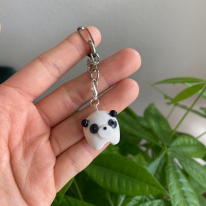 Bao, the Panda | Handmade Kawaii Clay Charm