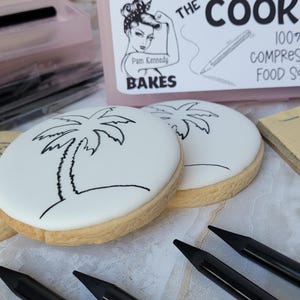 The Cookie Coal Cookie Decorating Food Pencil Charcoal