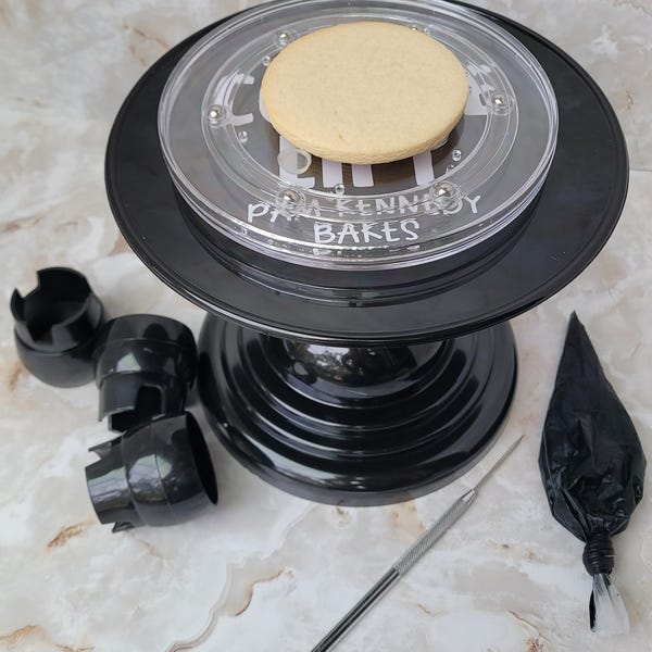 The Cookie Lift, Adjustable Sugar Cookie Decorating Stand