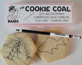 The Cookie Coal Cookie Decorating Food Pencil Charcoal