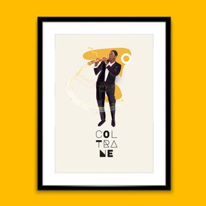 John Coltrane Wall Art Print