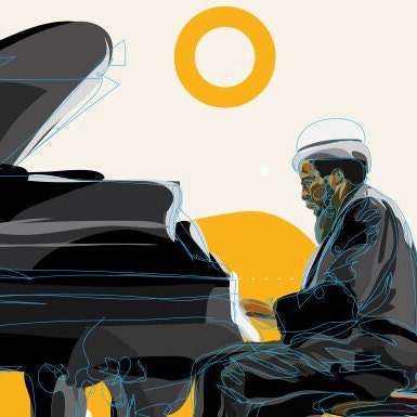 Thelonious Monk - Jazz Pianist Poster