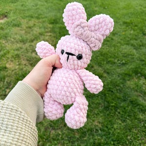 bun bun the bunny | crochet bunny pattern, amigurumi bunny, amigurumi, pattern, low sew, crochet rabbit, crochet spring pattern image 7