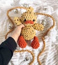 puddles the duck | amigurumi duck pattern, low sew, crochet pattern, spring crochet, crochet duck, crochet farm, spring pattern, crochet