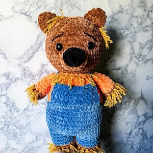 PDF Bear Crochet Pattern, Belly friend Bear Crochet Pattern, Crochet Pattern, Bear Amigurumi Pattern image 5