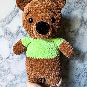 PDF Bear Crochet Pattern, Belly friend Bear Crochet Pattern, Crochet Pattern, Bear Amigurumi Pattern image 3