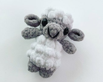Teeny pal lamb- crochet sheep pattern, lamb pattern