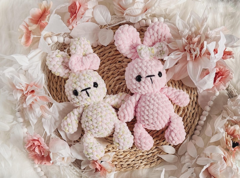 bun bun the bunny | crochet bunny pattern, amigurumi bunny, amigurumi, pattern, low sew, crochet rabbit, crochet spring pattern image 1
