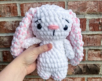 PDF- bunny crochet pattern, bunny amigurumi pattern, crochet mini lop, Easter bunny crochet pattern, Easter amigurumi, Easter crochet