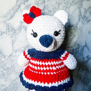PDF Bear Crochet Pattern, Belly friend Bear Crochet Pattern, Crochet Pattern, Bear Amigurumi Pattern image 6