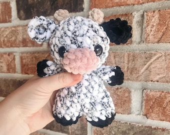 Baby cow crochet pattern