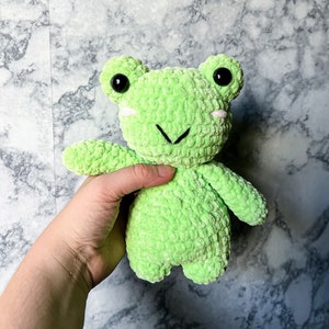 PDF frog crochet pattern, frog amigurumi, animal crochet pattern, mini crochet, fast crochet pattern, amigurumi pattern, crochet pattern