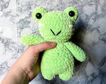 PDF frog crochet pattern, frog amigurumi, animal crochet pattern, mini crochet, fast crochet pattern, amigurumi pattern, crochet pattern