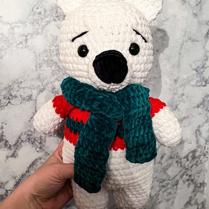 PDF Bear Crochet Pattern, Belly Friend Bear Crochet Pattern, Crochet ...