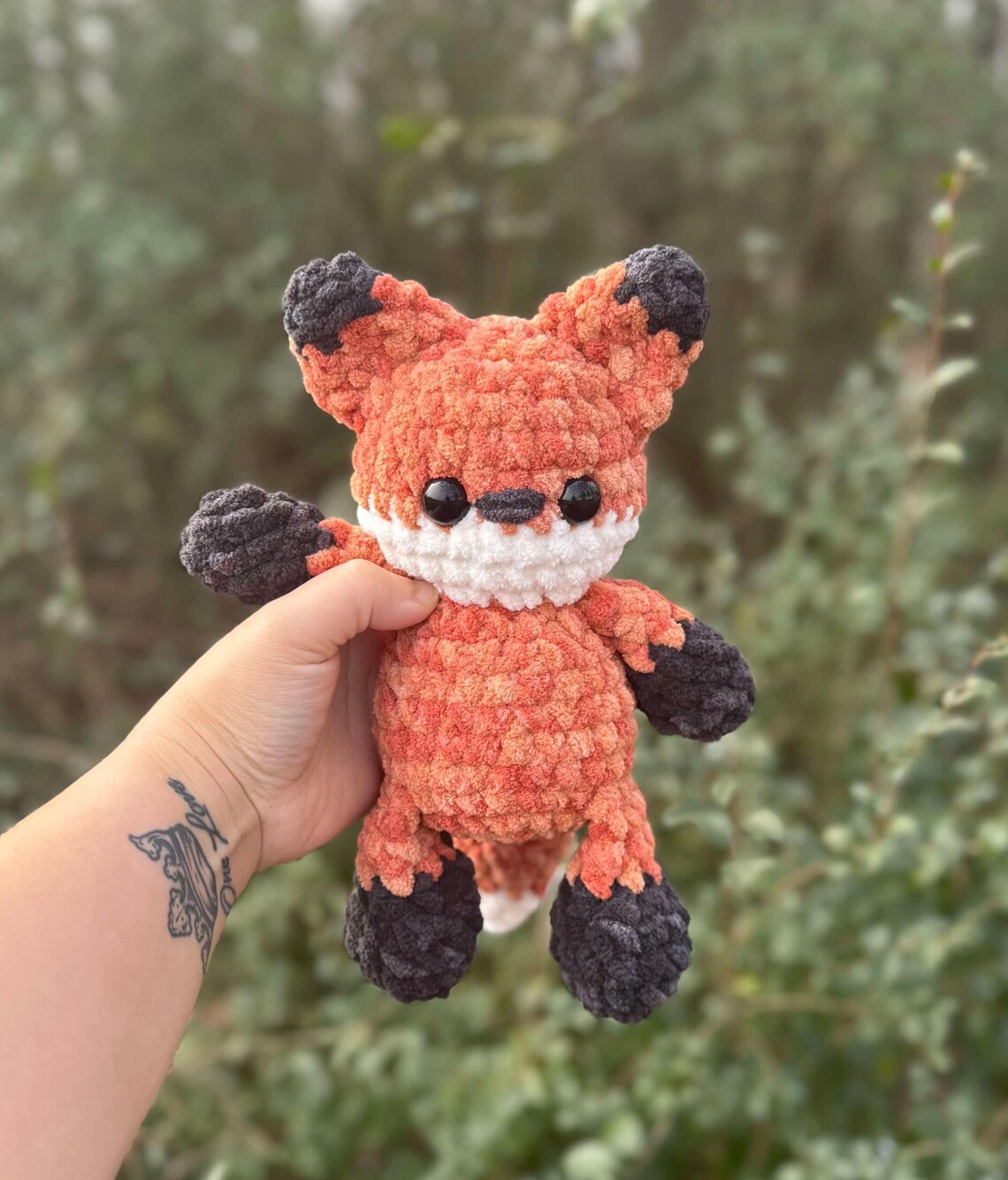 Todd the Fox | Crochet Fox Pattern, Low Sew, Crochet Pattern, Woodland ...