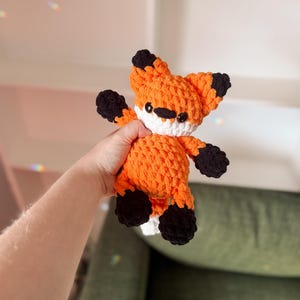 Todd the Fox | Crochet Fox Pattern, Low Sew, Crochet Pattern, Woodland ...