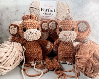 Mini belly monkey crochet pattern- monkey crochet pattern, monkey amigurumi, crochet pattern, crochet patterns, amigurumi