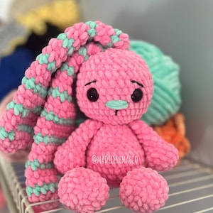 Crochet Bunny Pattern- amigurumi bunny pattern, crochet Easter bunny pattern, crochet Easter pattern, amigurumi Easter pattern, crochet