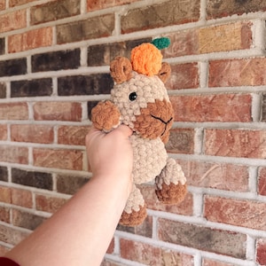 Cara the capybara | amigurumi capybara pattern, no sew, low sew, crochet pattern, crochet, crochet capybara, PDF image 3