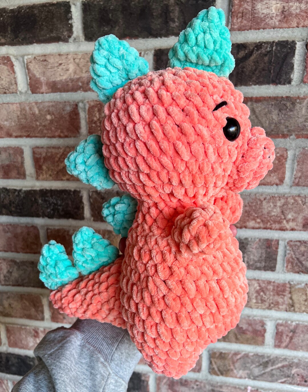 PDF Dinosaur Dino Crochet Pattern, Dino Amigurumi, Animal Crochet