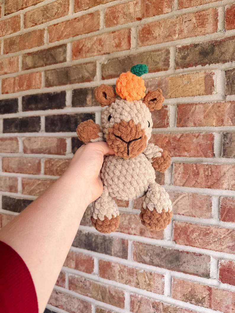 Cara the capybara | amigurumi capybara pattern, no sew, low sew, crochet pattern, crochet, crochet capybara, PDF image 2